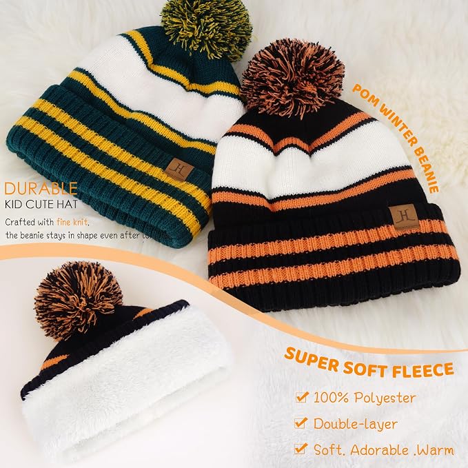 FZ FANTASTIC ZONE Kids Toddler Winter Hat Beanie - Image 3