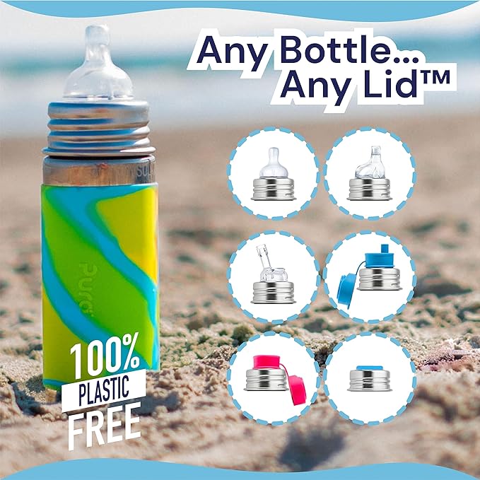 Pura Kiki 7oz Stainless Steel Insulated Infant Bottle – Includes Silicone - Image 6