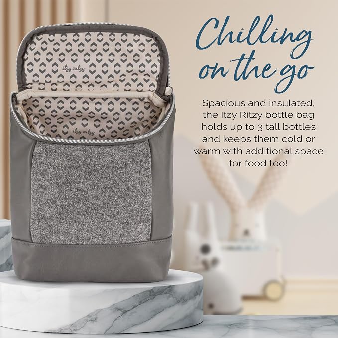 Itzy Ritzy Insulated Bottle Bag – Keeps Bottles Warm or Cool - Image 5
