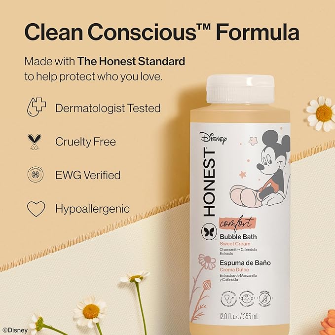 The Honest Company Foaming Bubble Bath | Gentle Enough - Image 5