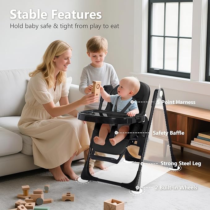Kinder King Convertible High Chair - Image 3