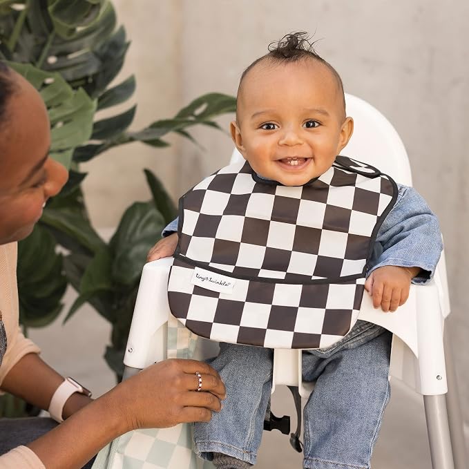 Tiny Twinkle Mess Proof Baby Bibs - Image 8