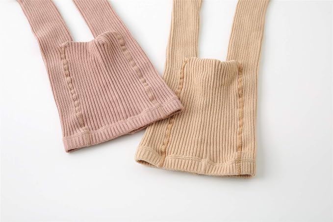 CECORC Baby Girls Tights Toddler Cable Knit Leggings Thick Cotton Infant - Image 8