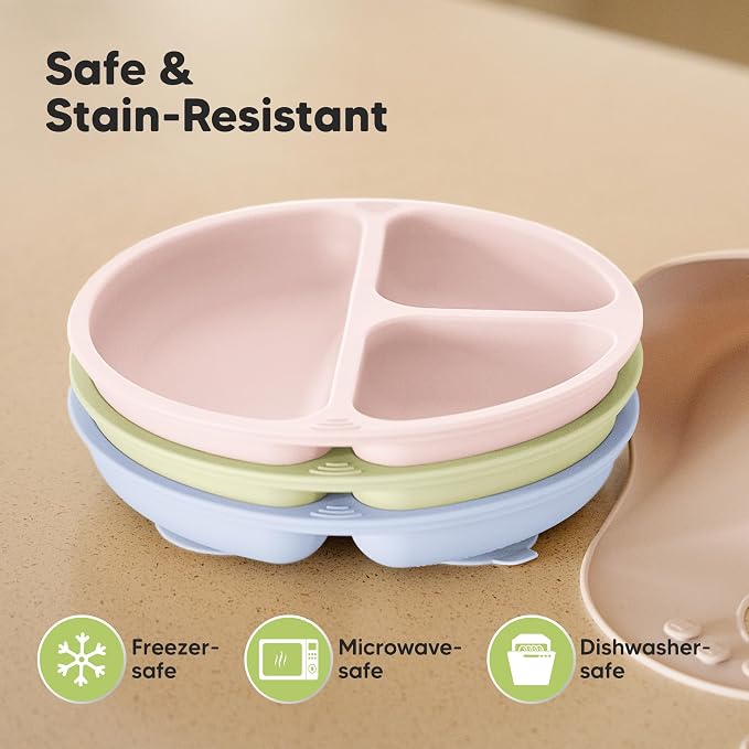 KeaBabies Suction Plates for Baby, Toddler - Image 5