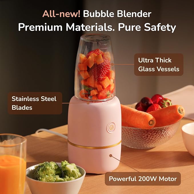 Bubble Blender, Baby Food Maker & Puree Blender - Image 2