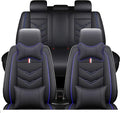 Leather Car Seat Covers Fit for LR LR4 2009-2016, 5 Seater Waterproof and by TENDER+GLOW