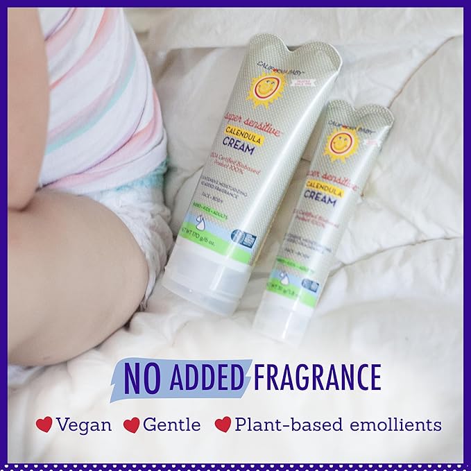 California Baby Calendula Cream | 100% Plant-Based Moisturizer | Soothing - Image 5