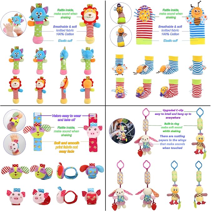 Baby Rattles & Socks - Image 3