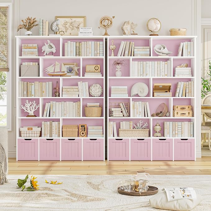FINETONES 69" H Toy Storage Organizer, 6 Tier Tall Kids Bookshelf - Image 4
