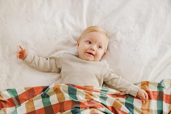 Copper Pearl Large Premium Knit Baby Swaddle Receiving Blanket Nicholas - Image 5