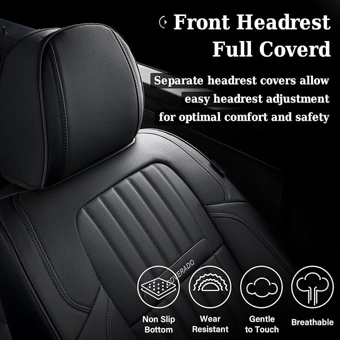 Coverado Car Seat Covers Full Set, Seat Covers - Image 6