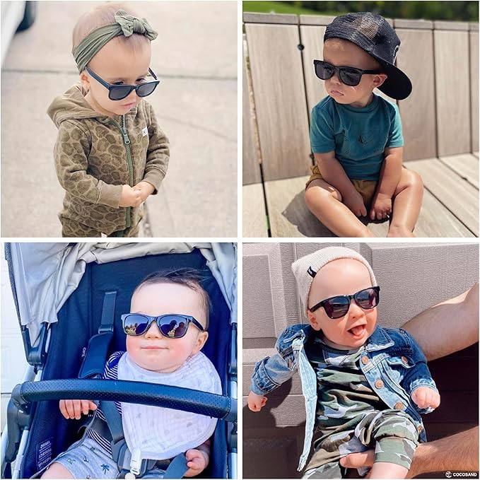 COCOSAND Flexible Baby Sunglasses - Image 2