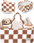 Checkered Diaper Caddy Organizer by Toodly