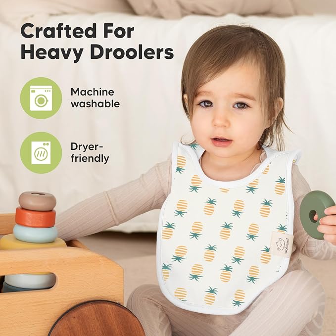 8-Pack Baby Bibs for Boys, Girls - Image 6