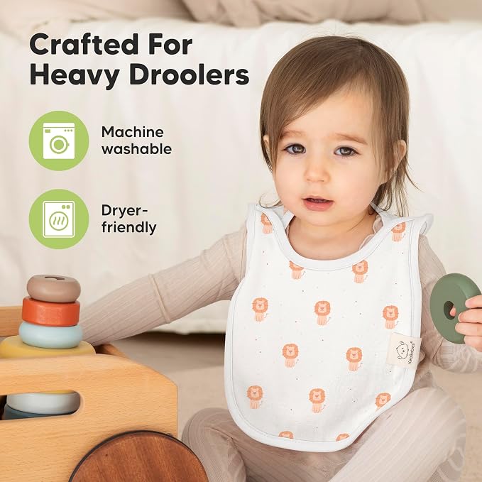 8-Pack Baby Bibs for Boys, Girls - Image 6
