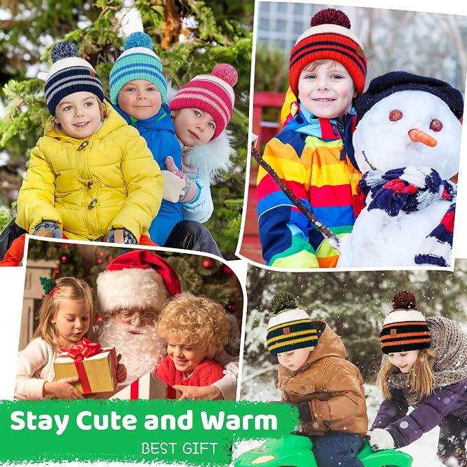 FZ FANTASTIC ZONE Kids Toddler Winter Hat Beanie - Image 5