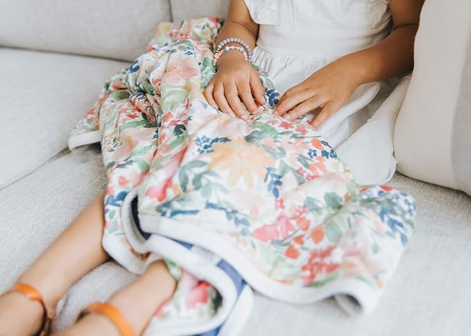 Copper Pearl Three-Layer Baby Blanket: Soft Baby Quilts - Image 6