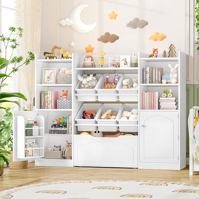 FINETONES 55” Toy Storage Organizer - Image 5