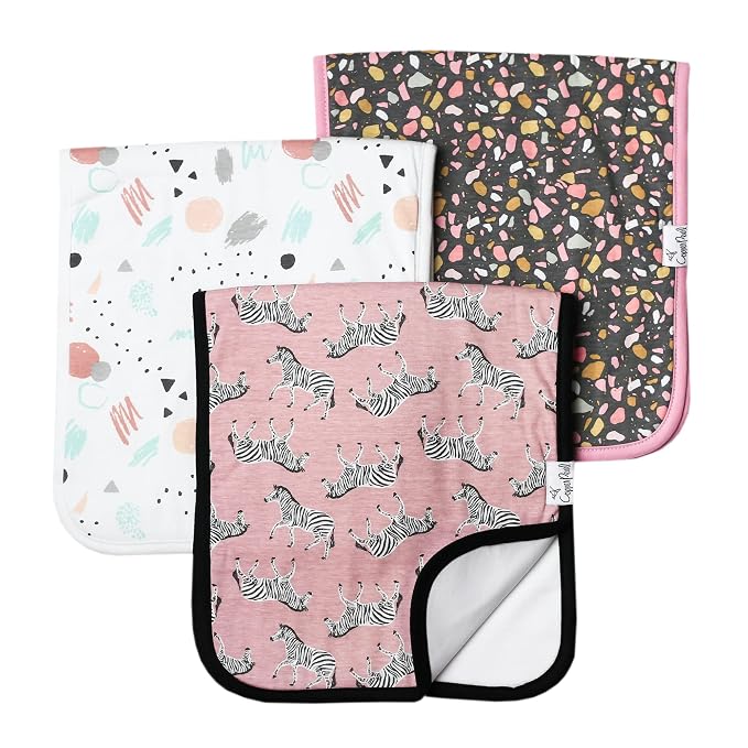 Copper Pearl Premium Baby Burp Cloths by CopperPearl