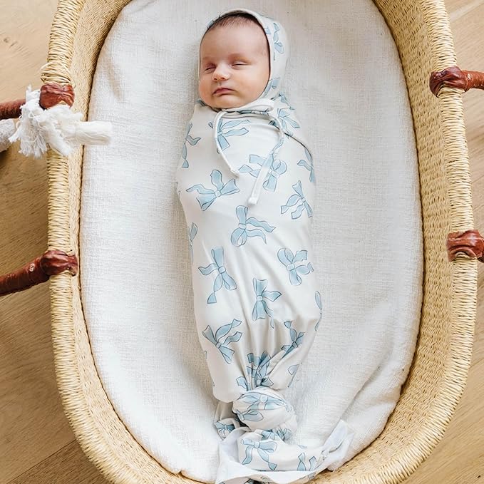 Copper Pearl Large Premium Knit Baby Swaddle Receiving Blanket Daphne - Image 3