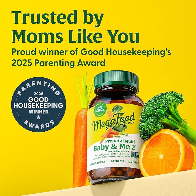 MegaFood Baby & Me 2 Prenatal Vitamin and Minerals - Image 2