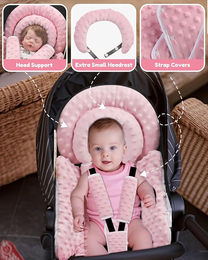 Infant Car Seat Insert with Removable Cushion - Image 6