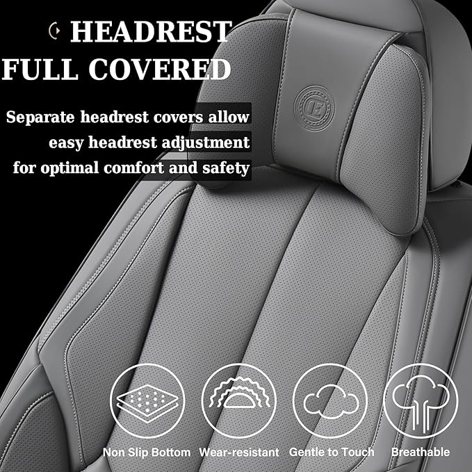Coverado Universal Seat Covers Full Set, 5 Seats Universal Seat Covers - Image 8