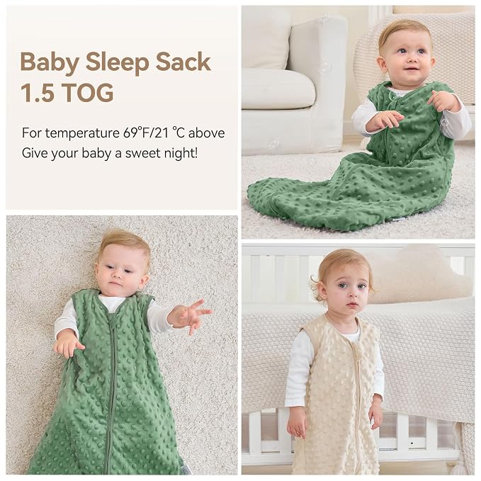 Fleece Baby Sleep Sack 0-6 Months - Image 7