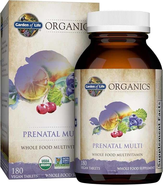 Garden of Life Organics Women’s Prenatal Multivitamin by GardenofLife
