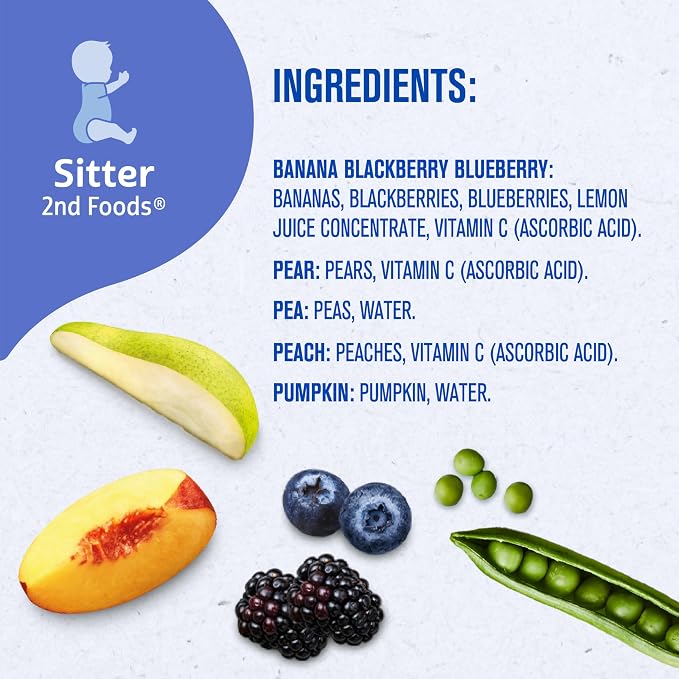 Gerber Stage 2 Baby Food, Farmers’ Market Puree Tubs, No Added Colors or Flavors - Image 3