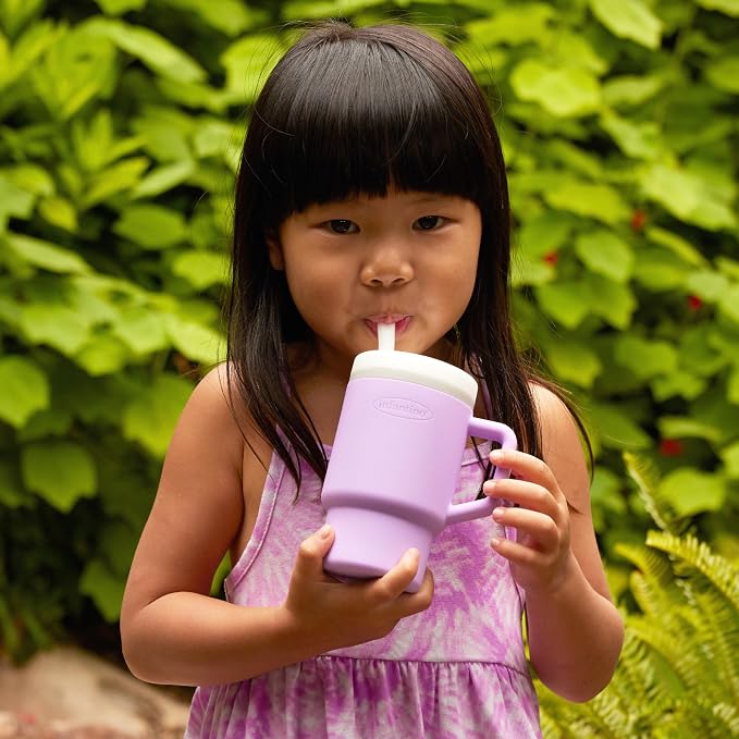 Infantino My 1st Tumbler, Silicone Sippy Cup - Image 7