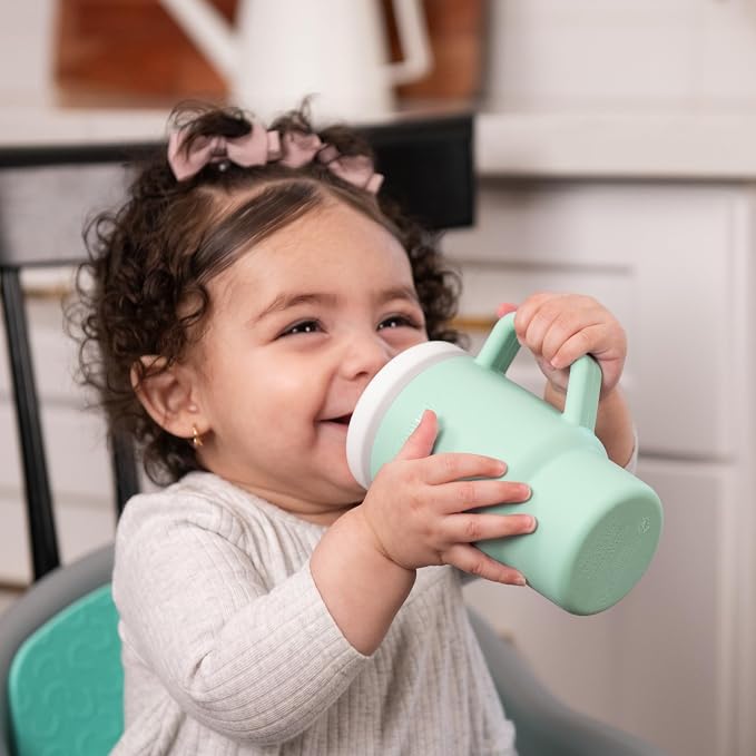 Infantino My 1st Tumbler, Silicone Sippy Cup - Image 7
