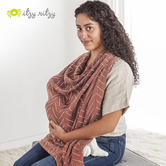 Itzy Ritzy Breastfeeding Boss Multi-Use Cover – A Nursing Cover, Car Seat - Image 7