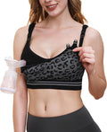 Momcozy Pumping Bra Hands Free | Seamless Nursing Bras by Momcozy