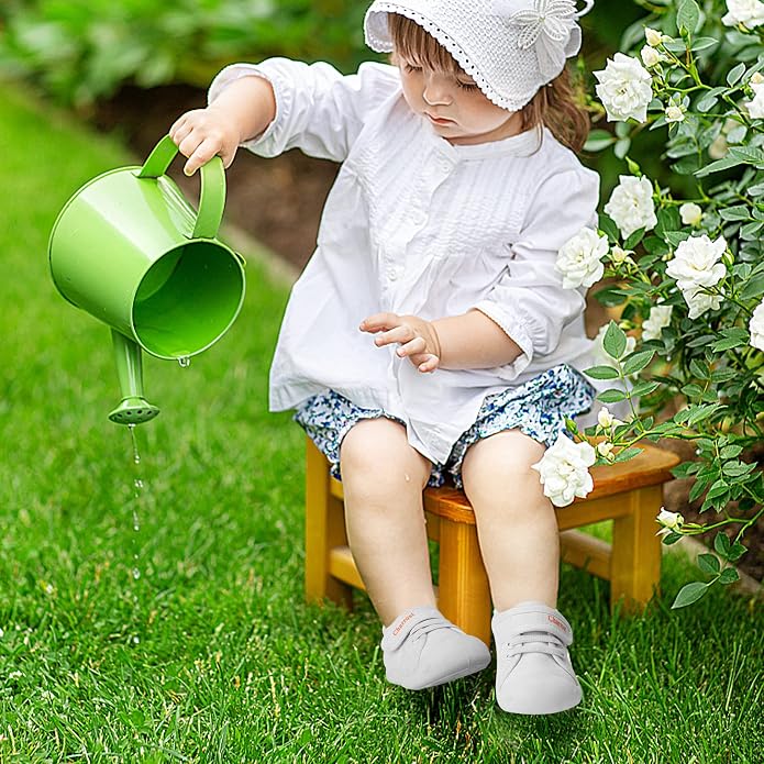 Baby Walking Shoes Toddler Girl Boy Soft Sole Breathable Cotton Canvas Shoes - Image 6