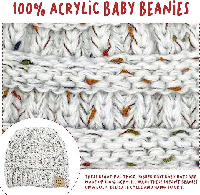 Funky Junque Baby Winter Hat – Cute Newborn Hats, Cozy Warm Infant Beanie - Image 6