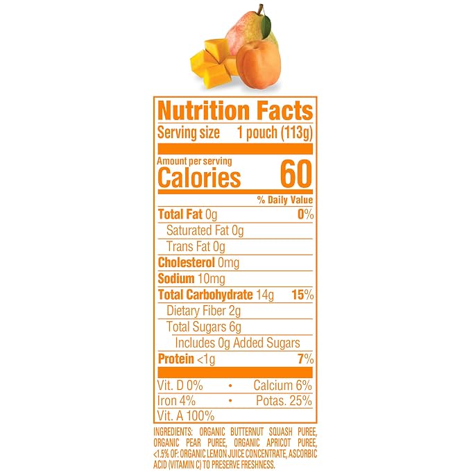 Happy Baby Organics Stage 2 Baby Food Pouches, Gluten Free, Vegan & Healthy - Image 3