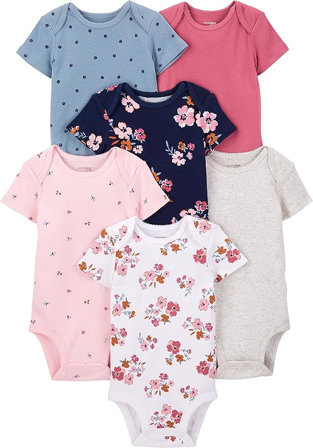 Simple Joys by Carter's Baby Girls' 6-Pack Sleeveless Bodysuit by SimpleJoysbyCarters