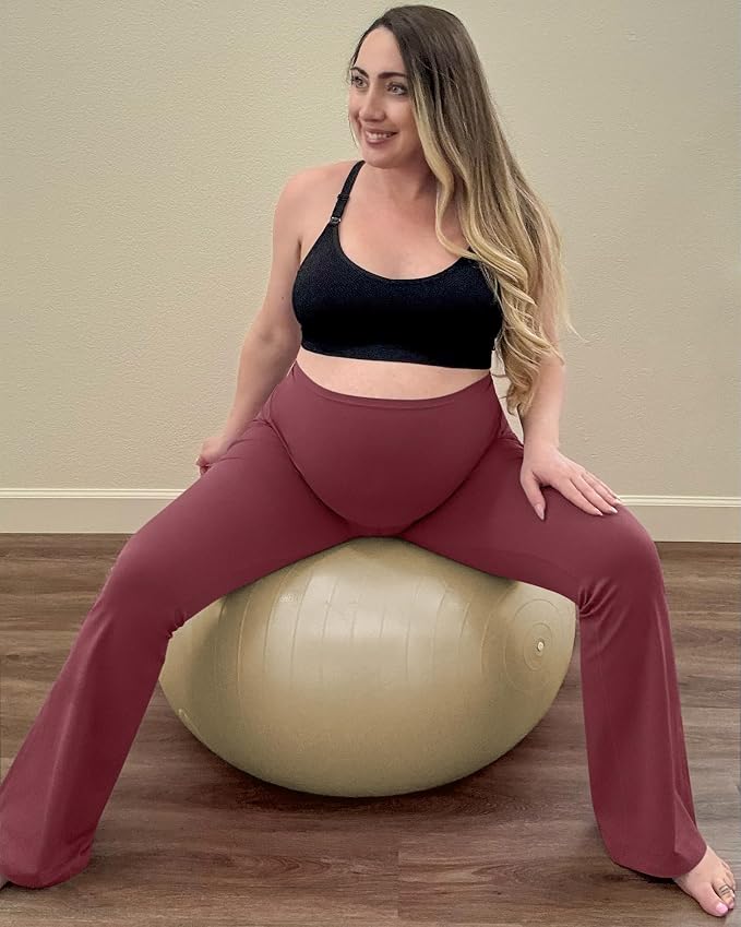G4Free BareFeel Maternity Flare Leggings - Image 7