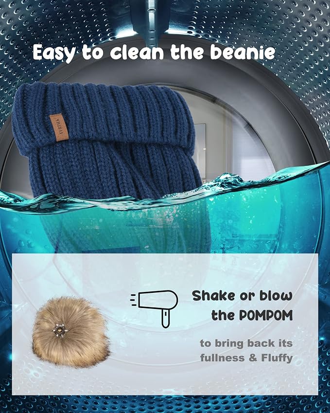 FURTALK Kids Winter Hat Toddler Knitted Beanie - Image 3