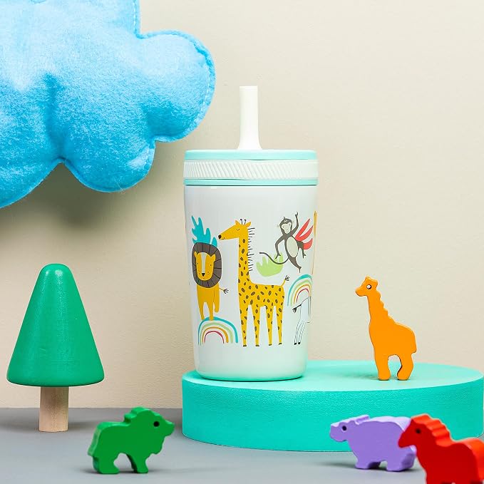 Zak Designs Kelso Toddler Cups For Travel or At Home, 12oz Vacuum Insulated - Image 9