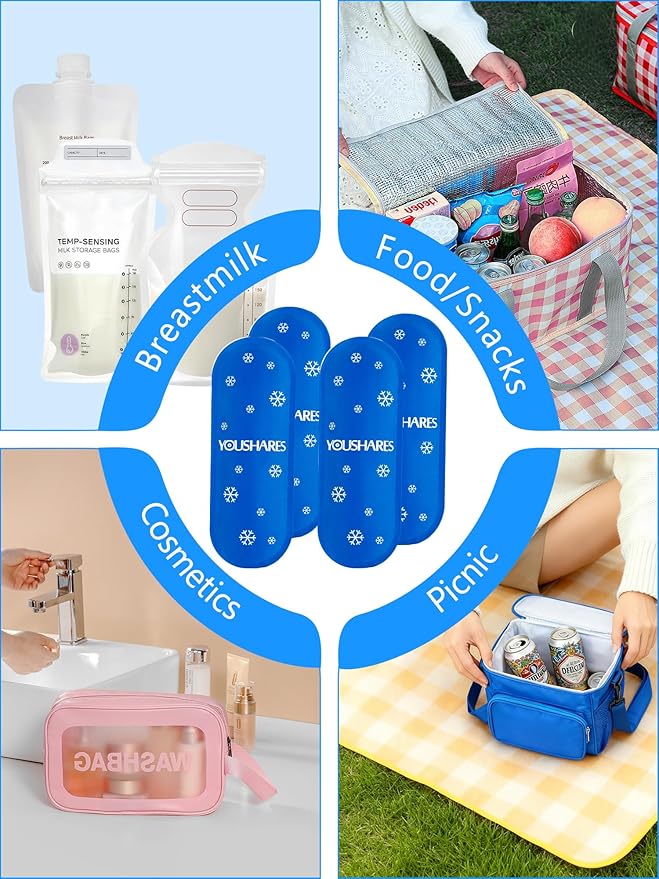 4 Pcs Small Breastmilk Ice Packs - Image 4