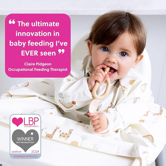 Bibado - Dippit Baby Spoon and Dipper, Fawn - Soft, Chewable Dipper & Deep - Image 7