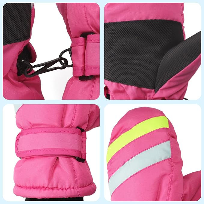 F Flammi Toddler Kids Snow Mittens - Image 6