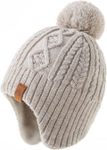 LMLALML Boys Winter Hat Earflap Knitted Beanie by LMLALML