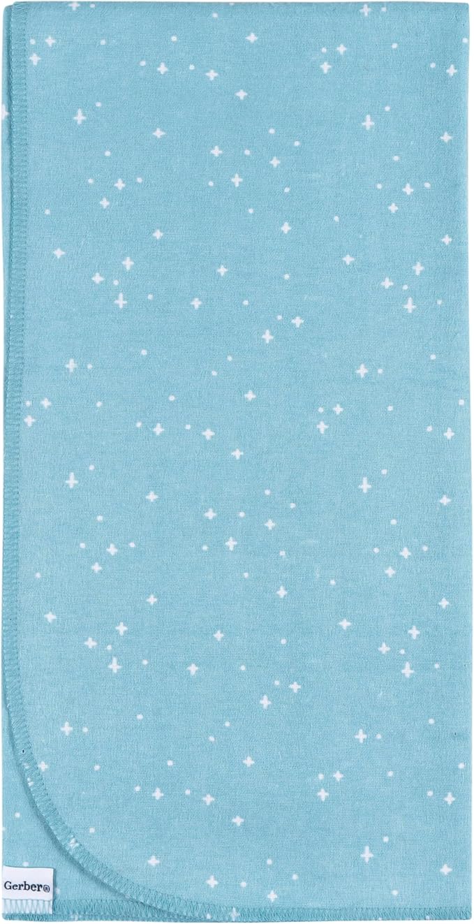 Gerber Unisex Baby 100% Cotton Flannel Receiving Blankets 30x30 Inches - Image 2