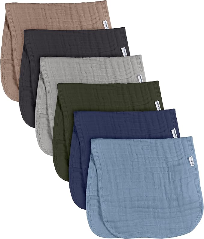 Gerber Baby Unisex Muslin Burp Cloths 72-Pack, Large Size 20" x 10" - Image 2
