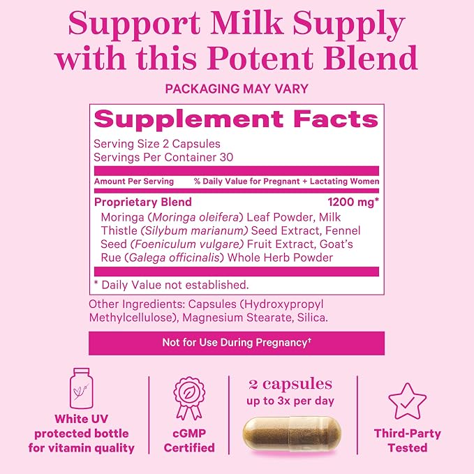 Pink Stork Pumping Moms Lactation Supplement - Image 4