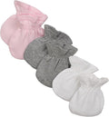 Burt's Bees Baby Unisex Baby Mittens, 100% Organic Cotton, One Size 3-Pack by BurtsBeesBaby