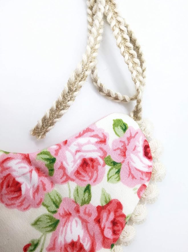 GZMM Baby Bib For Girls, Reversible Waterproof Handmade Natural Cotton Baby - Image 8